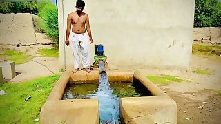 Tubewell bath