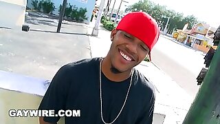 GAYWIRE - Offering Black Thug A Tattoo For Some Anal Gay Sex