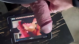 Tribute to my Asian Wife - Dripping Precum on my wife&rsquo;s Tits while I wait on her to get home Fleshlightman1000