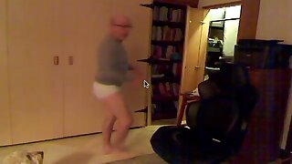 Part of an upcoming movie - I'm caught in my tighty whiteys in a "time warp" where i look very silly and it's embarrassing