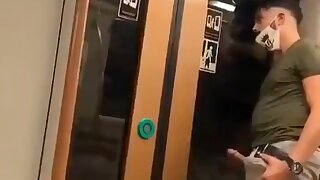 Shameless Train Exhibitionist!!!
