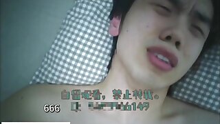 Chinese handsome boy was fucked