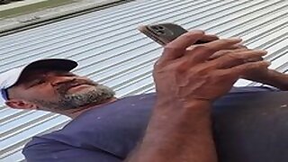 Sexy macho latino daddy fucks younger fag up the ass