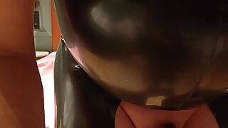 Double dildo anal
