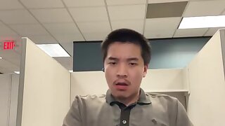 Public Cubicle Masturbation