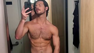 80 Muscular Hairy Hunk Théo Dore gfyourself_xo OnlyFans anal porn