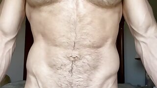 79 Muscular Hairy Hunk Théo Dore gfyourself_xo OnlyFans anal porn