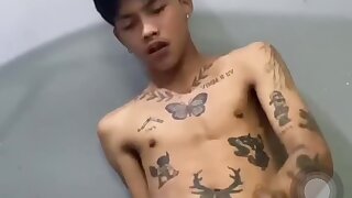 Tattooed Asian Twink