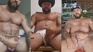 Country daddy showing off