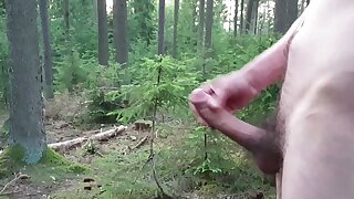 Ruined my orgasm three times outdoors dribbling cumshot