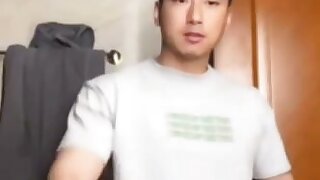 Asian sexy muscle guy cam solo