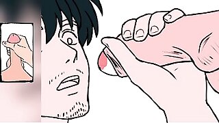 Adult Nakamura&comma; jerking off Adult Hirose's big cock &lpar;Adult Parody of Go For It&comma; Nakamura-kun&excl;&excl;&rpar; Yaoi drawing process    10 Minute Edging Challenge