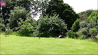 Training Zero Pegged Down - Outdoor Public Anal Pegging
