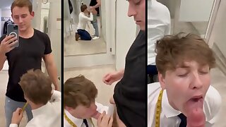 Tailor has way of getting perfect inseam measurement