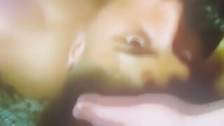 Hungry bottom Saudi sucks dry my Lebanese cock until I cream his mouth